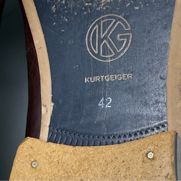 Kurt Geiger  leather loafer with tassel size 42/9 - Picture 7 of 7